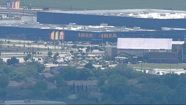 Man dead after standoff in Grand Prairie IKEA parking lot