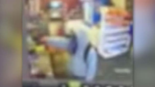 Boy robs gas station at gunpoint, rides off on skateboard