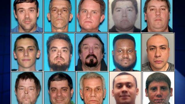 16 charged in child pornography probe in NJ