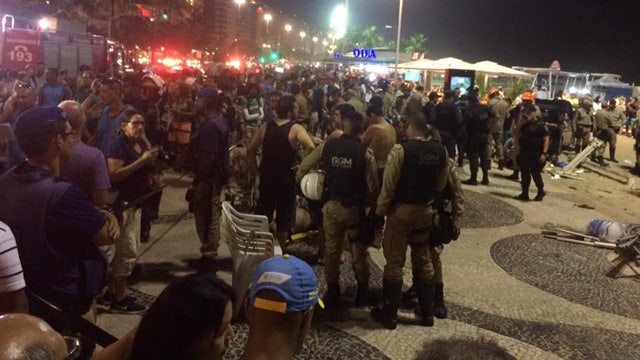 Child killed, others injured when car strikes crowd on beach in Brazil