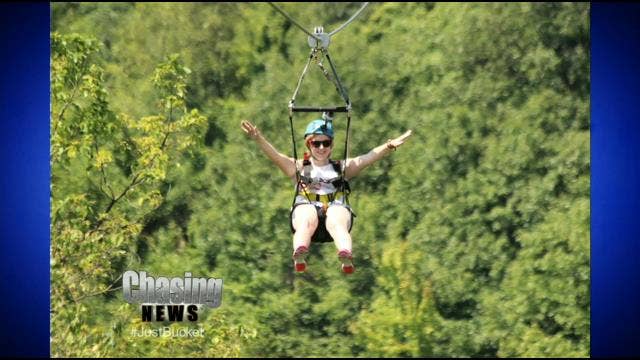 #JustBucket: Ziplining right out of NYC