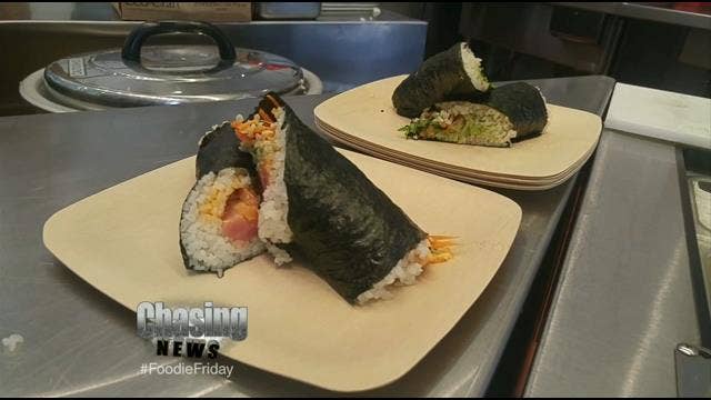 The sushi burrito is taking over NYC