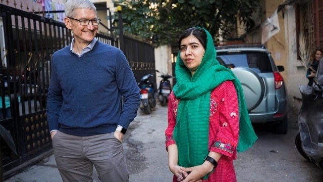 Apple teams up with Malala Fund to educate more than 100,000 girls worldwide