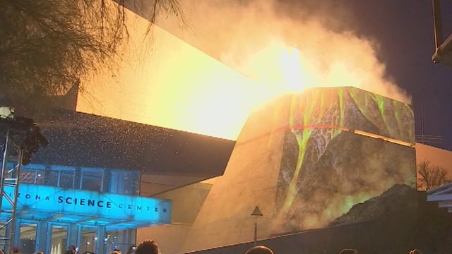 IT'S GONNA BLOW! 'Volcanic eruption' at Arizona Science Center in downtown Phoenix