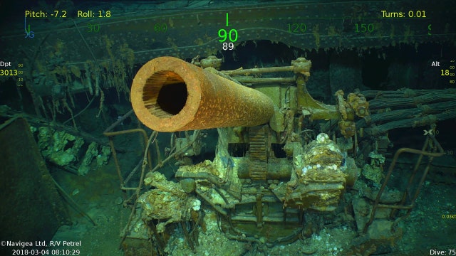 Wreckage of famed World War II carrier discovered