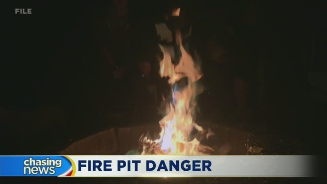 5-year-old girl severely burned in fire pit accident