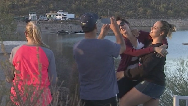 SORRY EAST COAST: Sunshine, warm temperatures greet Arizonans and tourists