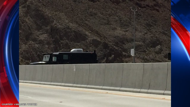Man arrested after standoff near Hoover Dam bridge