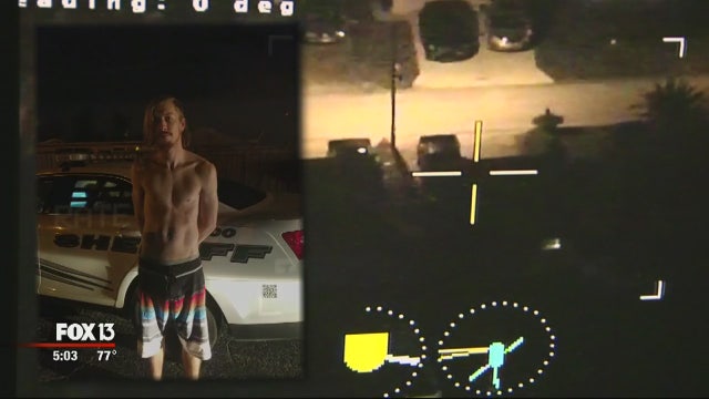 Man with laser pointer arrested by Pasco sheriff helicopter pilots