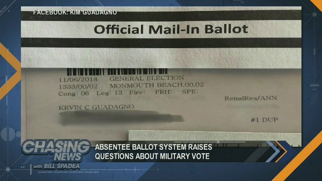 Absentee ballot system raises questions about military vote