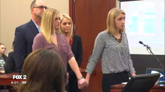 Survivor to Larry Nassar: This is your hell and I hope you burn in it