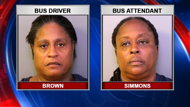 Two charged with leaving special needs student on bus -- twice