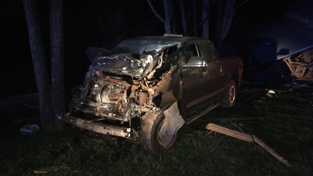 Sheriff: Suspect tries to crash into patrol car, destroys 1800s barn