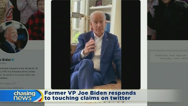 Biden situation prompts many to question touching, especially while at work