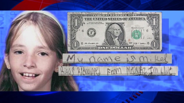 Message on dollar bill found in Wisconsin may be tip in Mikelle Biggs' disappearance