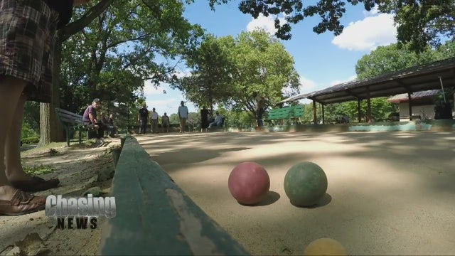 Bocce ball in Newark