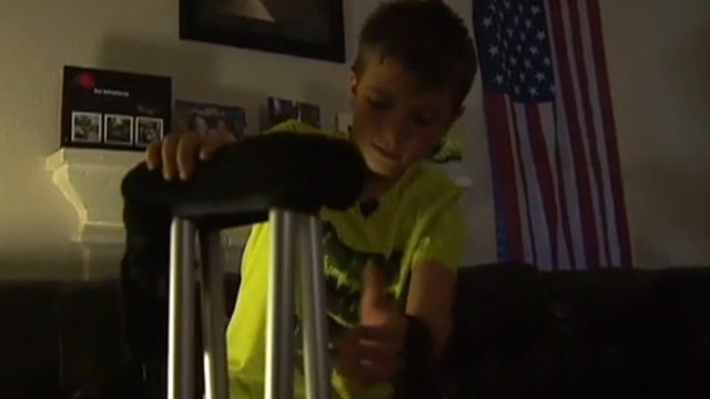 Boy injured in hit and run, drags himself a quarter of a mile before getting help
