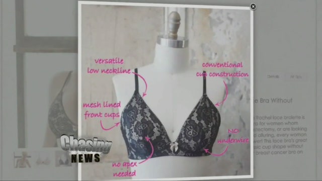 Breast cancer survivor on a fashion mission