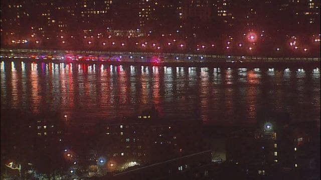 Helicopter crashes into New York City's East River