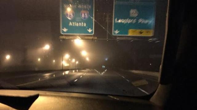 Actor shares photo of Atlanta freeway and tells fans to 'chase their dreams'