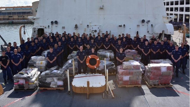 Coast Guard unloads 6 tons of seized cocaine in Florida