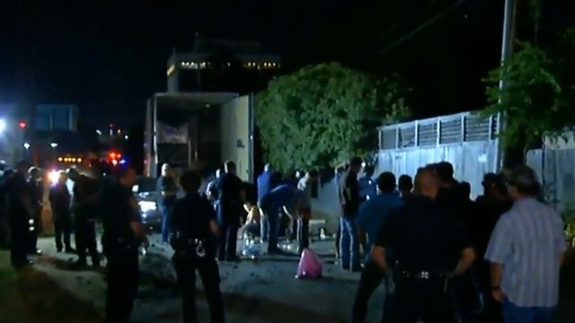 Undocumented immigrants found in big rig