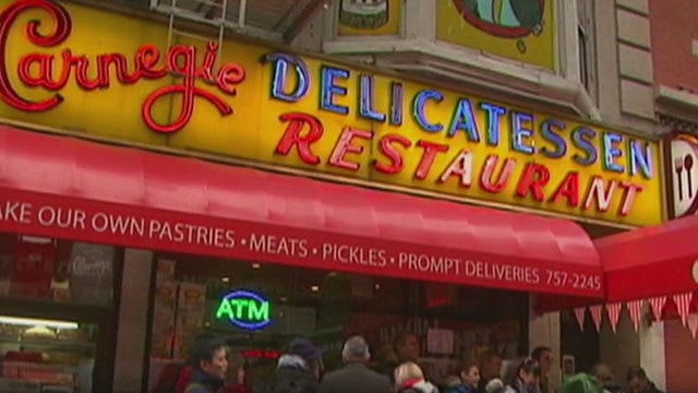 Carnegie Deli to close at end of 2016: report