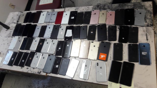 Police recover huge number of cell phones stolen at Shaky Beats Festival