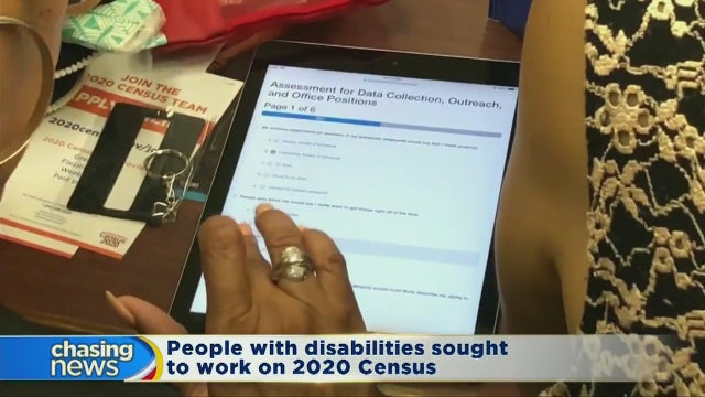 Census jobs available to people with disabilities