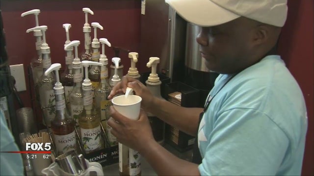 Unique coffee shop making a big impact in community