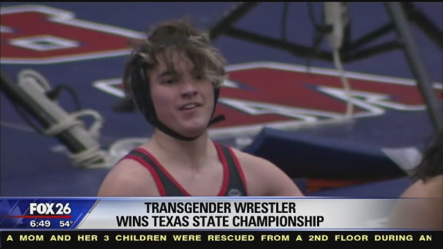 Consecutive state championship wins for transgender wrestler
