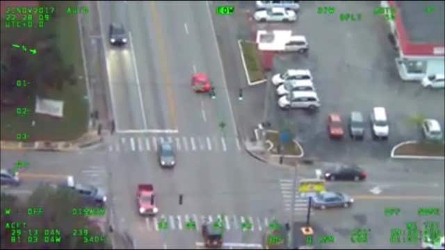 Volusia County officers pursue suspect in rented Corvette