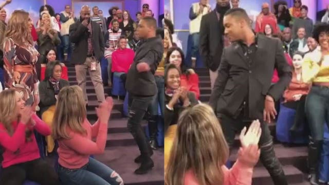 DC man's dance on 'Wendy Williams Show' goes viral (VIDEO)