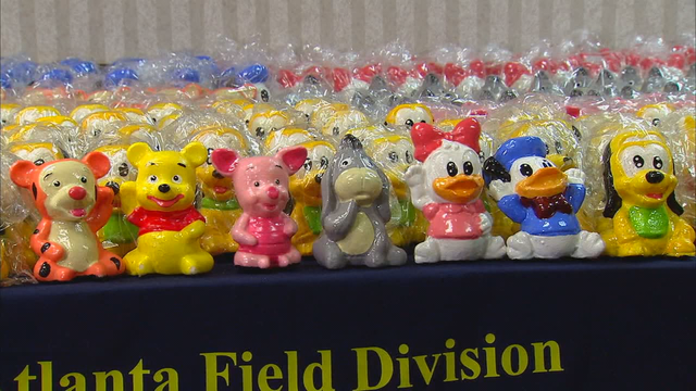 Atlanta DEA finds $2M of meth inside Disney figurines