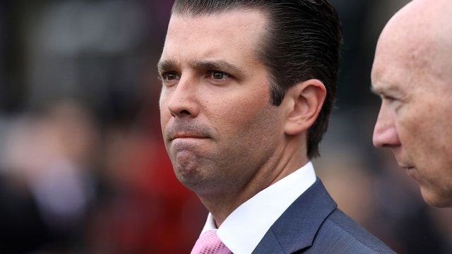 Donald Trump Jr. tells Senate Judiciary Committee he can't recall discussing Russia probe with dad