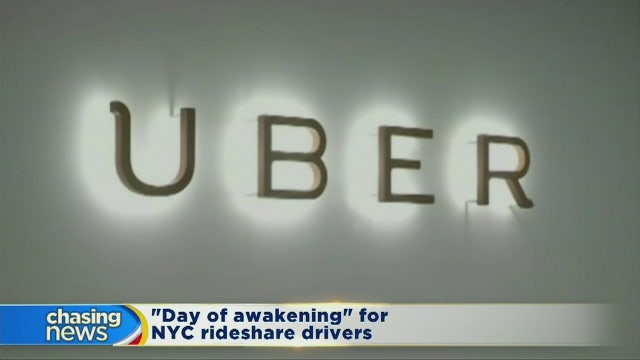 "Day of awakening" for rideshare drivers