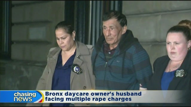 Daycare owner's husband facing rape charges