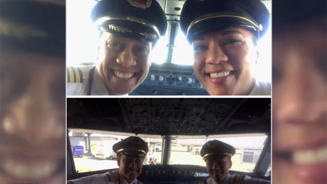 There are some fly ladies working for Delta