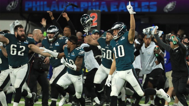 Philadelphia Eagles win 1st Super Bowl over New England Patriots, 41-33