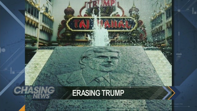 Trump name being scrubbed from Atlantic City