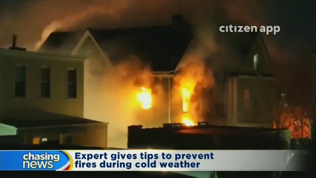 Expert offers tips on cold-weather fire safety
