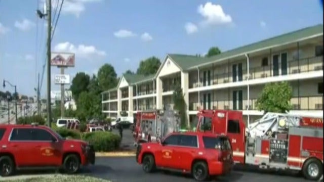 One man dead, 3 officers sick from chemicals at hotel