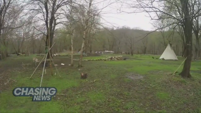 NJ town orders tribe to take down teepees