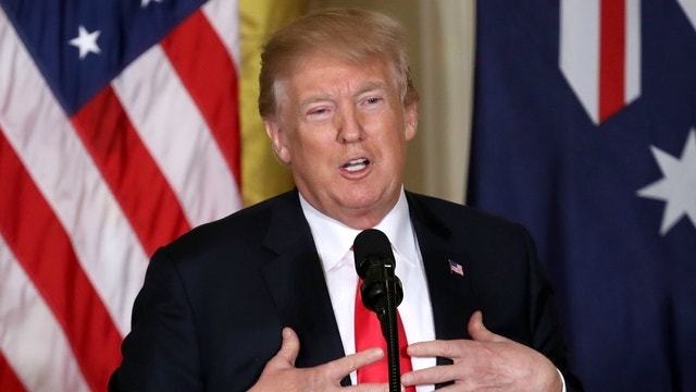 Trump says maybe US will have a president for life someday