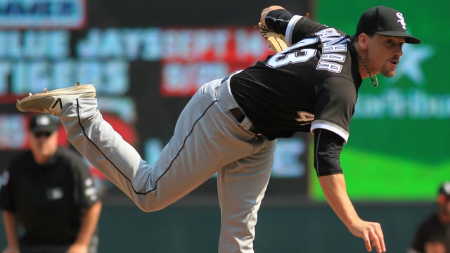 White Sox pitcher Danny Farquhar in critical condition after collapsing during game