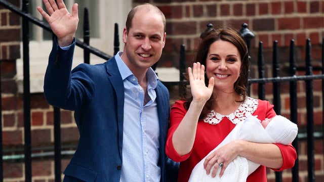 IT'S A BOY: Britain's Duchess of Cambridge gives birth to third child