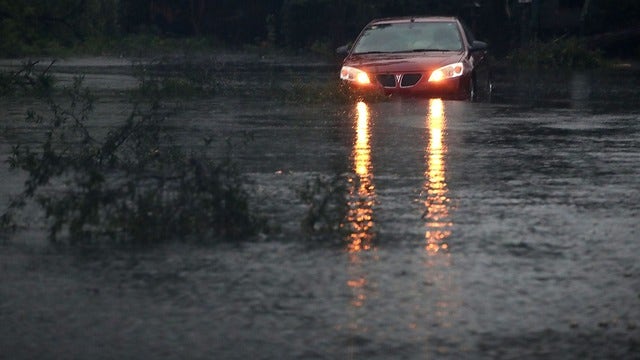 North Carolina city, Wilmington, cut off by floodwaters