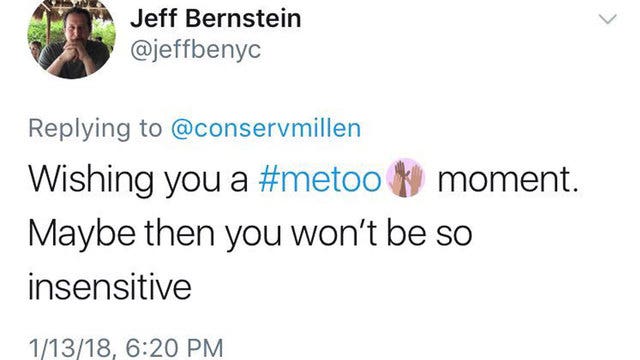 Georgetown adviser resigns over tweet 'Wishing you a #metoo moment' at conservative female blogger