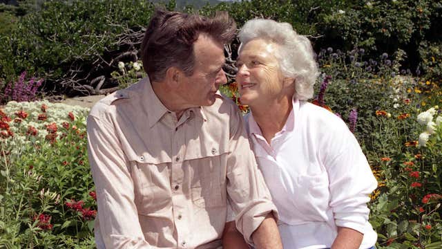 George and Barbara Bush, a 'storybook' 73-year marriage