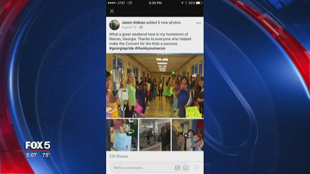 Jason Aldean's hometown prays for Las Vegas